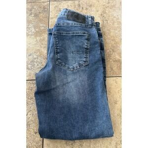 CALVIN KLEIN CK Jeans Men'  Medium Wash Stretch Straight Fit. Sz 30x30 Fit 30X26